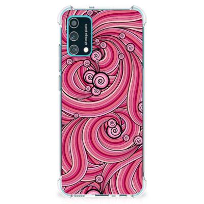 Samsung Galaxy M02s | A02s Back Cover Swirl Pink Samsung Galaxy M02s | A02s Back Cover Swirl Pink
