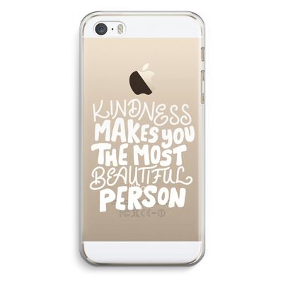 The prettiest: iPhone 5 / 5S / SE Transparant Hoesje