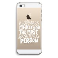 The prettiest: iPhone 5 / 5S / SE Transparant Hoesje