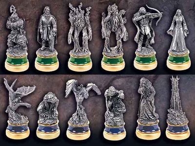 Lord of the Rings Chess Pieces The Two Towers Character Package Lord of the Rings Chess Pieces The Two Towers Character Package