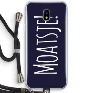 Moatsje!: Samsung Galaxy J3 (2017) Transparant Hoesje met koord