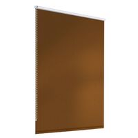 Verduisteringsrolgordijn Klemmfix bruin 100 x 230 cm - thumbnail