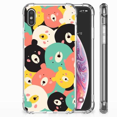 Apple iPhone Xs Max Stevig | Bumper Hoesje | Bears Apple iPhone Xs Max Stevig | Bumper Hoesje | Bears