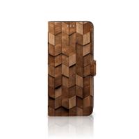 Book Style Case voor OPPO Reno 8 Lite | OnePlus Nord N20 Wooden Cubes