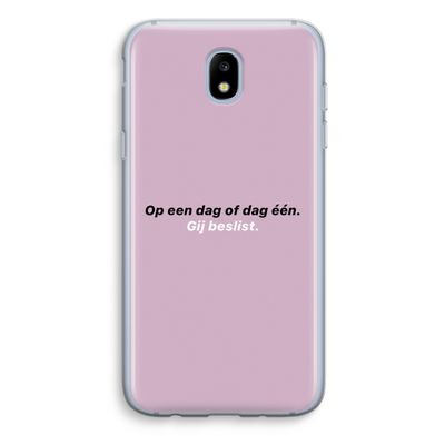 gij beslist: Samsung Galaxy J5 (2017) Transparant Hoesje