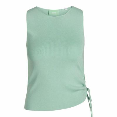 Tank Top Dames Jack & Jones Jxdahlia Top Knit Groen - Maat: S