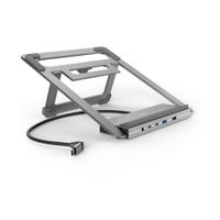 Hama USB-C-dockingstation Connect2Office Stand Notebook-houder 12 Poorten - thumbnail