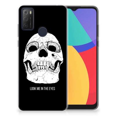 Silicone Back Case Alcatel 1S (2021) Skull Eyes Silicone Back Case Alcatel 1S (2021) Skull Eyes