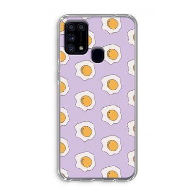 Bacon to my eggs #1: Samsung Galaxy M31 Transparant Hoesje