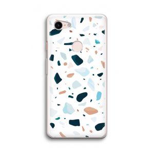 Terrazzo N°13: Google Pixel 3 Transparant Hoesje