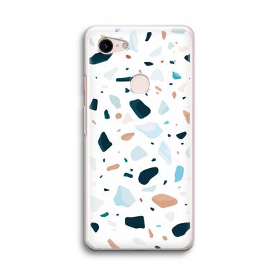 Terrazzo N°13: Google Pixel 3 Transparant Hoesje
