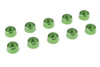 Aluminium Washer voor M3 Socket Head Screws (BD: 8mm) - Groen - 10st