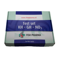 Fish Pharma Waterkwaliteit Testset KH-GH-NO3 - Compleet Analysepakket voor Vijvergezondheid