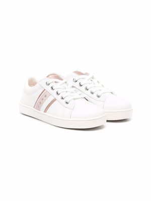 Geox Kids baskets Kathe - Blanc