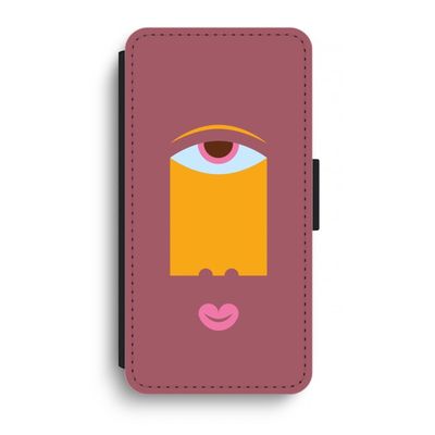 Mono V: iPhone XR Flip Hoesje