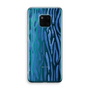 Blauwe nerven: Huawei Mate 20 Pro Transparant Hoesje