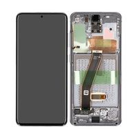 Samsung Galaxy S20 Front Cover & LCD Display GH82-22131A - Grijs - thumbnail