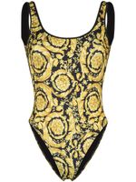 Versace maillot de bain à imprimé baroque - Noir - thumbnail