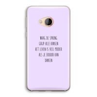 Sprong: HTC U Play Transparant Hoesje