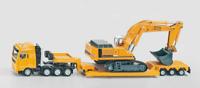 Siku Dieplader + graafmachine liebherr (1:87)