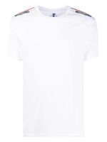 Moschino t-shirt en coton à bandes logo - Blanc - thumbnail