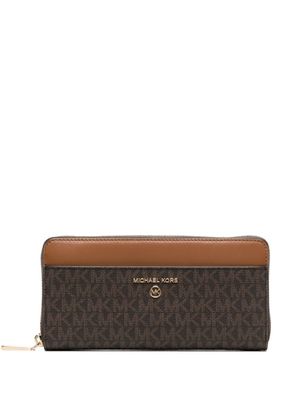 Michael Michael Kors portefeuille Jet Set Charm en cuir - Marron