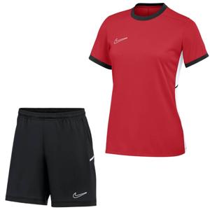 Nike Academy 25 Trainingsset Dames Rood Zwart Wit