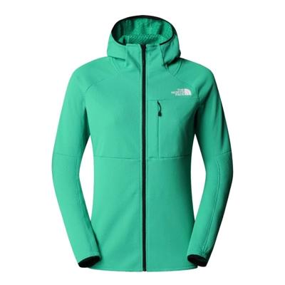 The North Face Summit Futurefleece FZ Hoodie Fleece Dames Nebula Green S