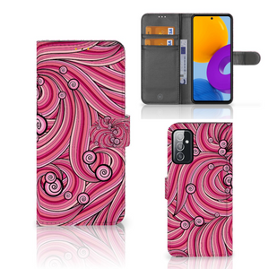 Samsung Galaxy M52 Hoesje Swirl Pink