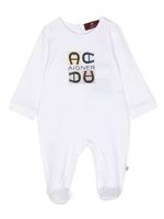 Aigner Kids body stretch à logo imprimé - Blanc