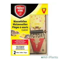 Protect Home Muizenval Hout - Ongediertebestrijding - 2 stuks Protect Home Muizenval Hout - Ongediertebestrijding - 2 stuks
