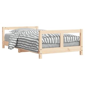 vidaXL Kinderbedframe 80x160 cm massief grenenhout