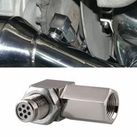 90 graden auto zuurstof sensor afstandhouder licht CEL check Bung mini katalysator M18 x 1 5