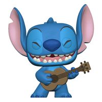 Lilo & Stitch POP! Disney Vinyl Figure Stitch w/Ukelele 9 cm - thumbnail