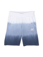 Dkny Kids short de sport à logo imprimé - Blanc