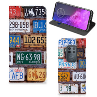 Motorola One Zoom Stand Case Kentekenplaten