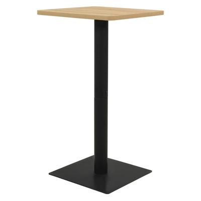 Bistrotafel 50x50x107 cm eikenkleurig