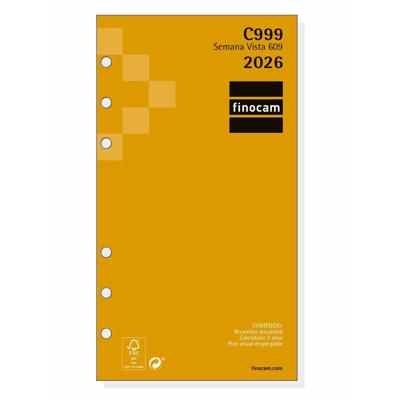 Boekhoudkundige verwerking van openbaarmakingen Finocam C999 2026 9,4 x 17,1 cm
