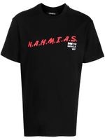 Nahmias t-shirt en coton à logo imprimé - Noir - thumbnail