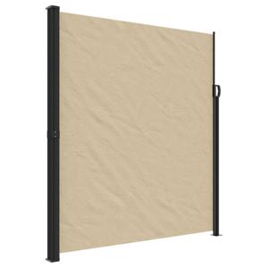 vidaXL Windscherm uittrekbaar 220x500 cm beige