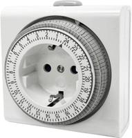 Enzo chacon tijdschakelklok dagprogramma 15min. vierkant blister 8363020