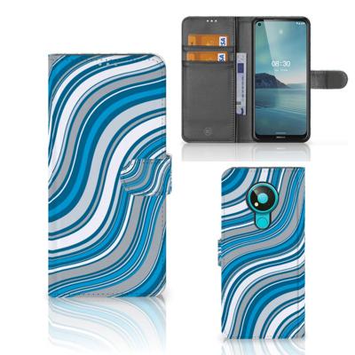 Nokia 3.4 | Telefoon Hoesje | Waves Blue