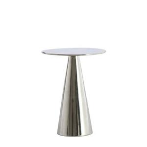 Light & Living Bijzettafel Leova - Nikkel - Ø35cm