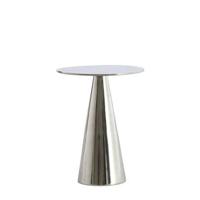 Light & Living Bijzettafel Leova - Nikkel - Ø35cm