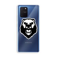 Angry Bear (white): Samsung Galaxy Note 10 Lite Transparant Hoesje