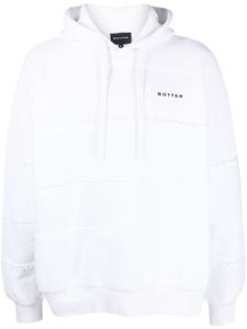 Botter hoodie à logo imprimé - Blanc