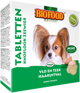 Biofood Knoflook Zeewier Mini Tabletten