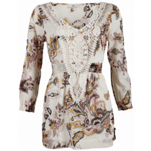Dept top - woven top - Ecru