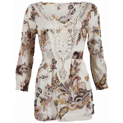 Dept top - woven top - Ecru