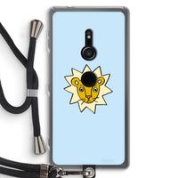 Kleine leeuw: Sony Xperia XZ2 Transparant Hoesje met koord
